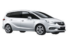 Van Hire Hampshire - Vauxhall Zafira 7-Seater - Minibus hire Hampshire